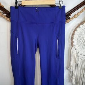 Athleta Noble Blue Rainier Bootcut Flare Athletic Pants